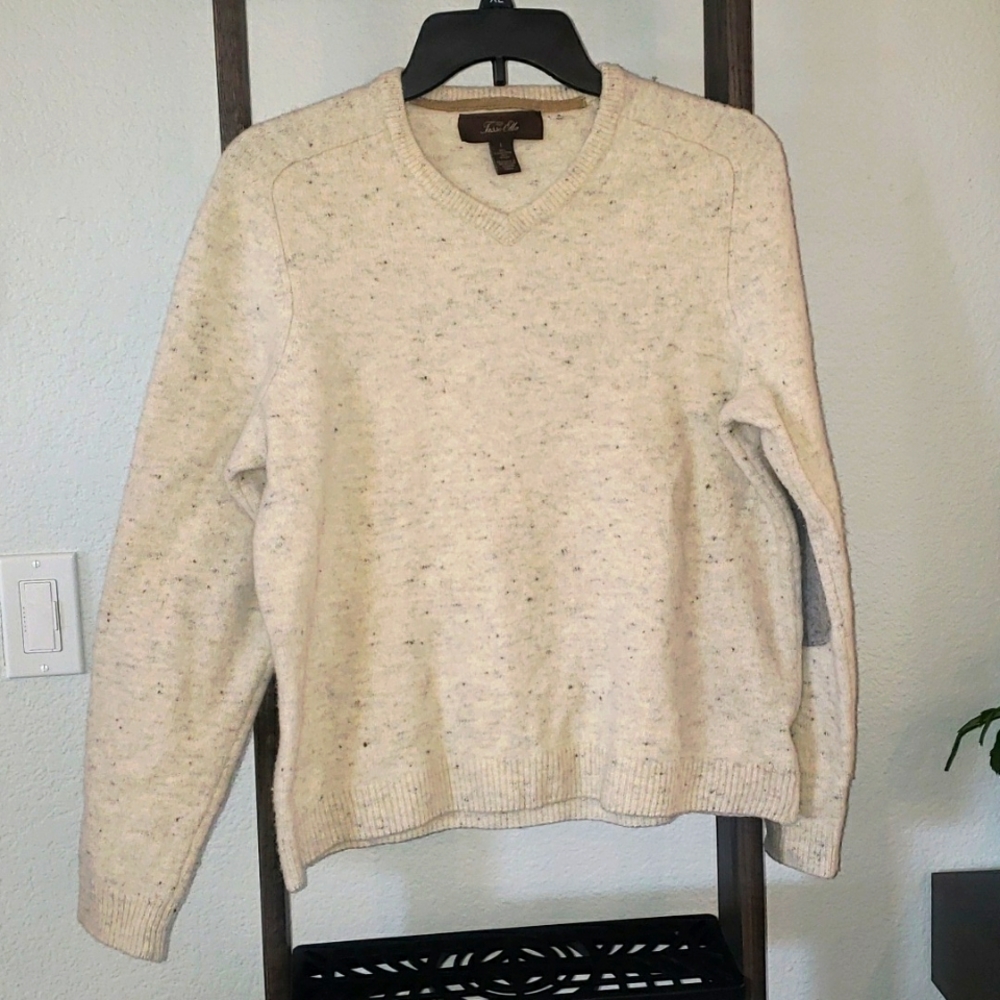 Tasso Elba Knit Sweater Lambswool  Blend